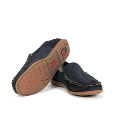 Mocasen de vestir Fluchos en piel nobuk Troy Hombre - F1729