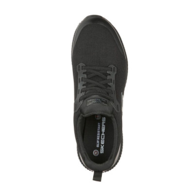 Skechers deportiva trabajo negra antiestática hombre - sk200051