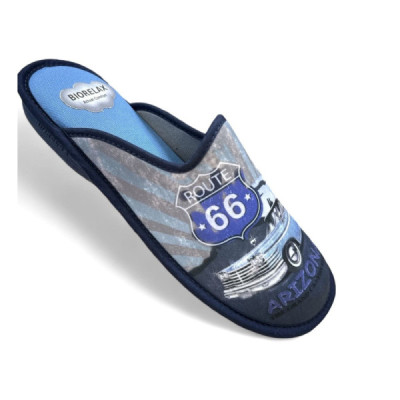 Zapatilla de casa acolchada Biorelax primavera hombre - Bio15321