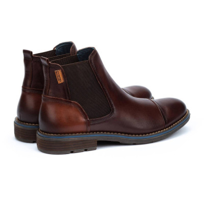 Bota Pikolinos Chelsea York hombre en piel marrón - pkm2m8016