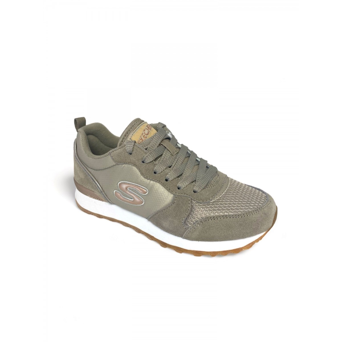 Zapatillas Skechers Retro Mujer rosa y taupe OG 85 Sk111