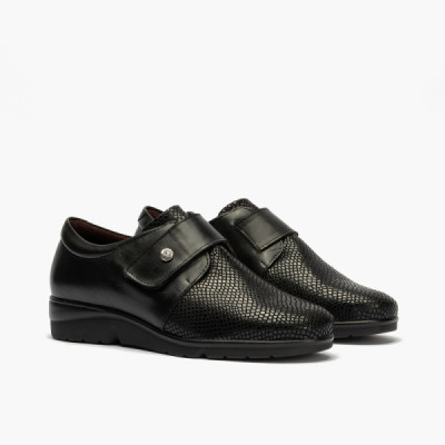 Zapatos Pitillos para Pie Delicado con Velcro de Mujer - P5306 Zapatos Pitillos para Pie Delicado con Velcro de Mujer - P5306