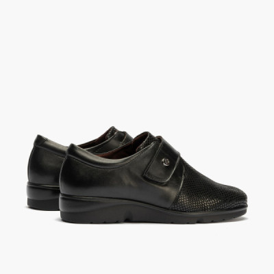 Zapatos Pitillos para Pie Delicado con Velcro de Mujer - P5306 Zapatos Pitillos para Pie Delicado con Velcro de Mujer - P5306