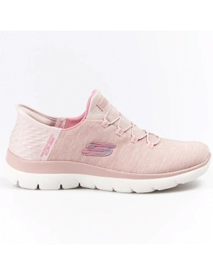 Zapatilla Skechers sin cordón mujer Summits Rosa 149937