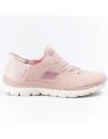 Zapatilla Skechers sin cordón mujer Summits Rosa 149937