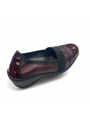 Notton Zapato mocasín ancho especial con elásticos mujer - N660