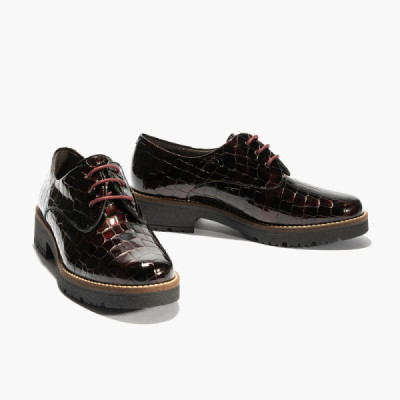 Zapato Pitillos con cordones estilo ingles para mujer - P5370