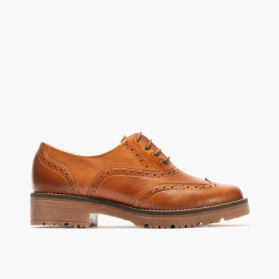 Zapatos cómodo Oxford Pitillos de mujer en piel - P5372 Zapatos cómodo Oxford Pitillos de mujer en piel - P5372