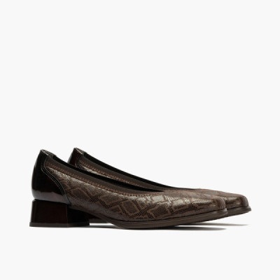 Pitillos zapato mujer salón tacón bajo licra y elástico cómodo - P5424