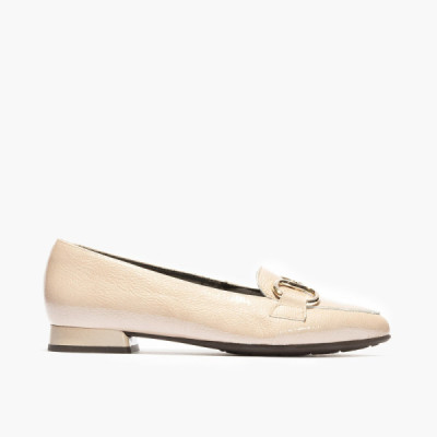 Pitillos zapato de vestir tacón bajo mujer con adorno - P5430