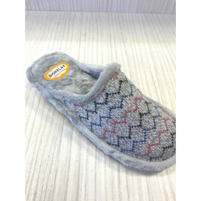 Biorelax zapatilla de casa mujer cuña acolchada invierno - Bio1833