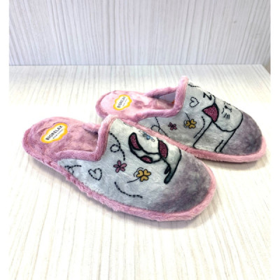 Biorelax zapatilla de casa gato original acolchadas mujer - Bio4566 Biorelax zapatilla de casa gato original acolchadas mujer - Bio4566