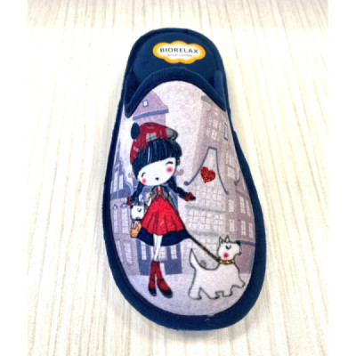 Biorelax zapatilla de casa acolchada original mujer - Bio4569