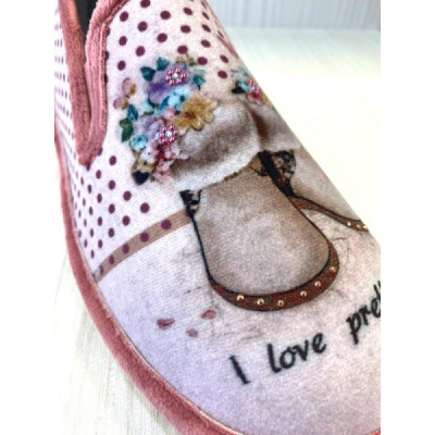 Biorelax zapatilla de casa cerrada acolchada mujer Bio4582