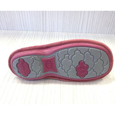 Biorelax zapatilla de casa cerrada acolchada mujer flores - Bio4582