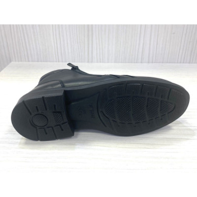 Notton botín ancho especial cremalleras para hombre - N0504