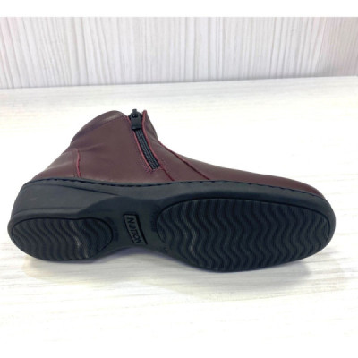 Botín ancho especial Notton para mujer con cremalleras - N0361