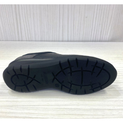 Zapato deportivo de piel Notton para mujer con cordones - N2554