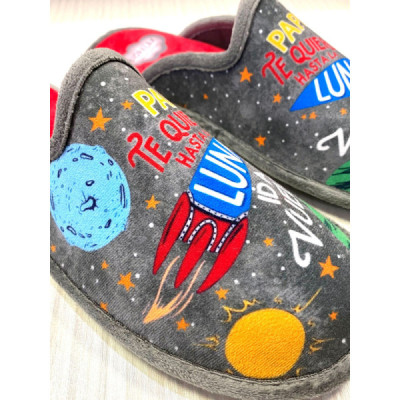 Zapatilla de casa Biorelax acolchada para papa - Bio1435