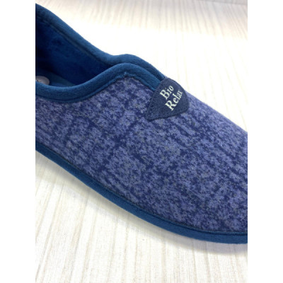 Zapatilla de casa Biorelax cerrada para hombre acolchada invierno - Bio1415 Zapatilla de casa Biorelax cerrada para hombre acolchada invierno - Bio1415