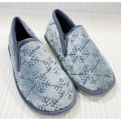 Zapatilla de casa Biorelax cerrada con pelito para mujer - Bio4514
