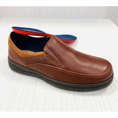 Zapato cómodo Notton de piel para hombre plantilla extraíble - N0202
