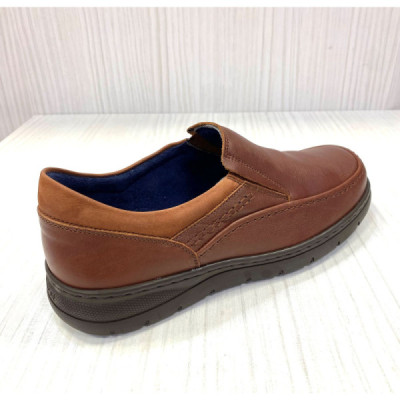 Zapato cómodo Notton de piel para hombre plantilla extraíble - N0202