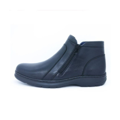 Bota ancho especial Notton para hombre con cremalleras - N0503