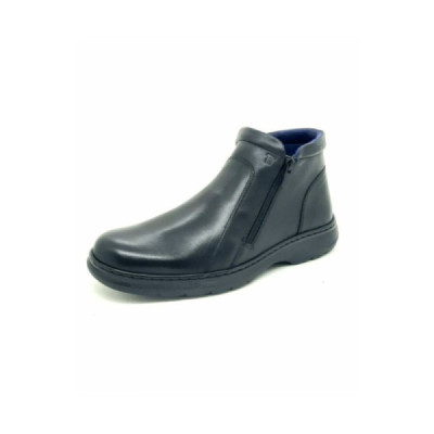 Bota ancho especial Notton para hombre con cremalleras - N0503
