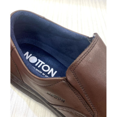 Zapato mocasín cómodo Notton para hombre sin cordones - N0607