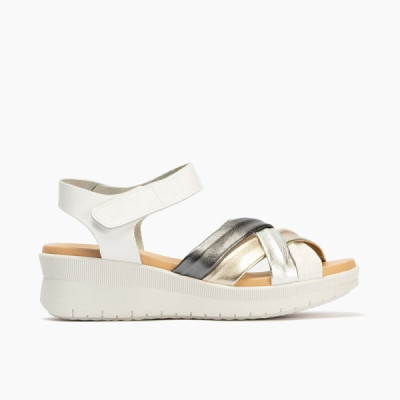 Sandalia ancho especial mujer Pitillos con velcro - P5580