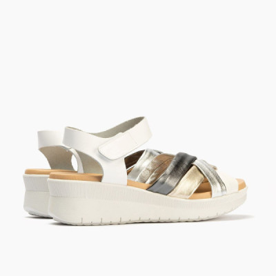 Sandalia ancho especial mujer Pitillos con velcro - P5580