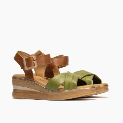 Sandalia cuña para mujer Pitillos cómoda de vestir - P5602