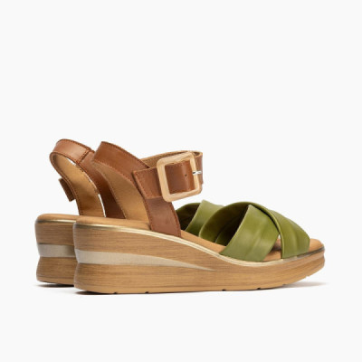 Sandalia cuña para mujer Pitillos cómoda de vestir - P5602