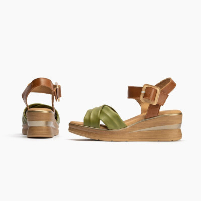 Sandalia cuña para mujer Pitillos cómoda de vestir - P5602