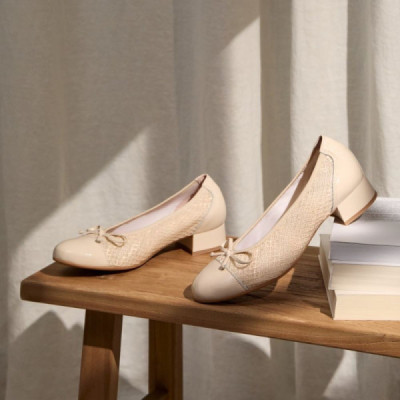 Zapato bailarina de mujer Pitillos tacón bajo adorno - P5712