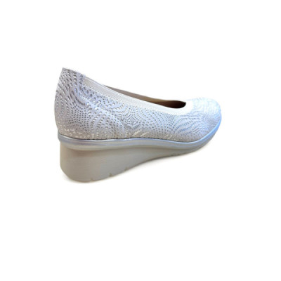 Pitillos zapato salón con cuña cómodo para mujer - P5740