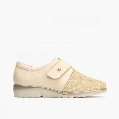 Zapato Pitillos de mujer ancho especial con velcro - P5760 Zapato Pitillos de mujer ancho especial con velcro - P5760
