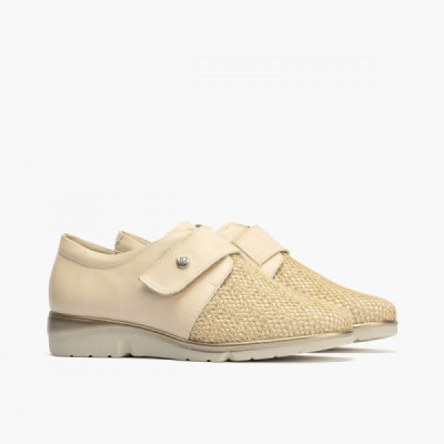 Zapato Pitillos de mujer ancho especial con velcro - P5760 Zapato Pitillos de mujer ancho especial con velcro - P5760