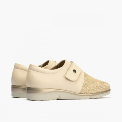 Zapato Pitillos de mujer ancho especial con velcro - P5760 Zapato Pitillos de mujer ancho especial con velcro - P5760