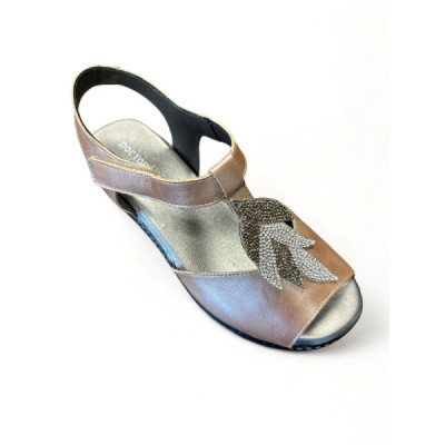Sandalia Doctor Cutillas ancho especial mujer brillantes - Doc32141