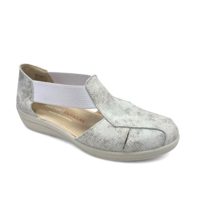 Sandalia cerrada Doctor Cutillas para mujer con elásticos - Doc43635