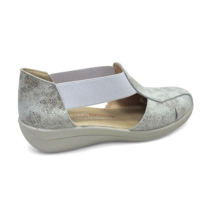 Sandalia cerrada Doctor Cutillas para mujer con elásticos - Doc43635