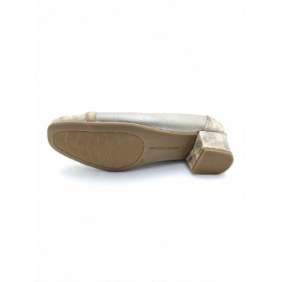 Zapato de tacón ancho especial Doctor Cutillas beige - Doc81230 Zapato de tacón ancho especial Doctor Cutillas beige - Doc81230