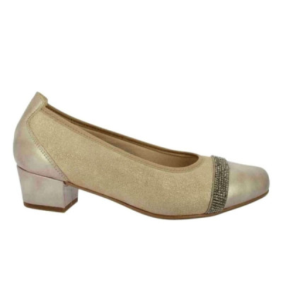 Zapato de vestir ancho especial Doctor Cutillas con tacón - Doc81244 Zapato de vestir ancho especial Doctor Cutillas con tacón - Doc81244