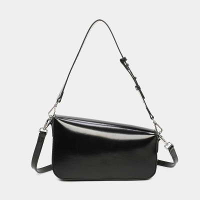 Bolso de hombro negro Alma de Binnari - Cnp19964