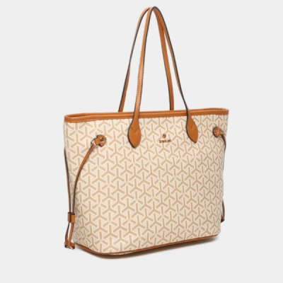 Bolso shopper para mujer Iera Binnari beige - Cnp20043