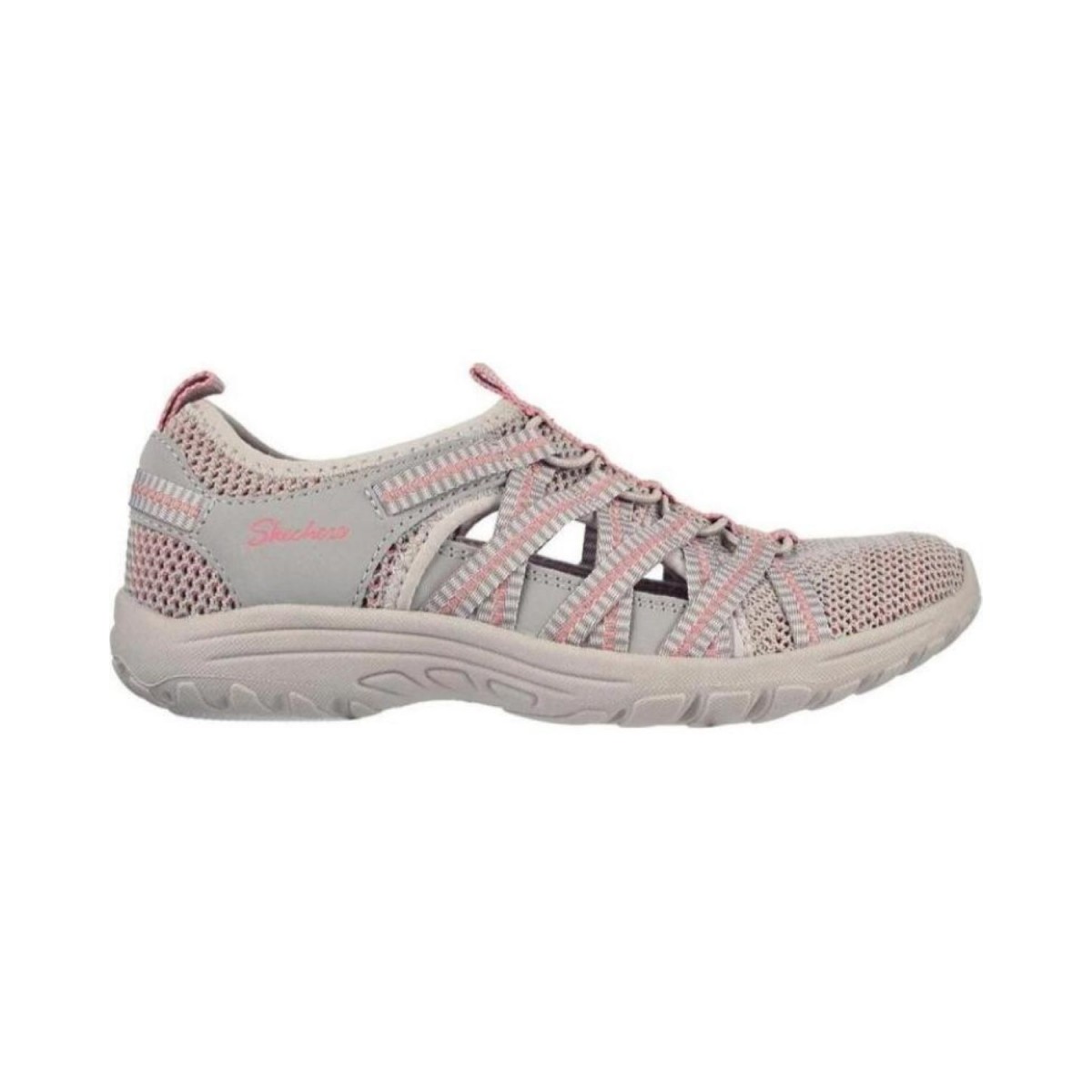 Sandalia cerrada Reggae Skechers para mujer beige  Sk158383