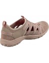 Sandalia cerrada Reggae Skechers para mujer beige  Sk158383