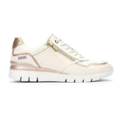 Zapato deportivo Pikolinos Cantabria con cremallera crudo - Pk6994c2